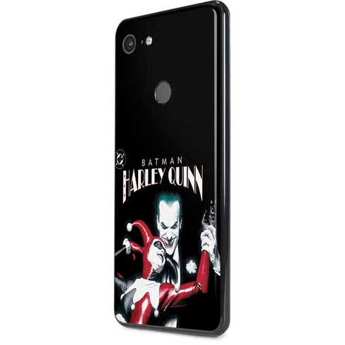 DC Comics The Joker Batman: Harley Quinn Cover #1 Art by Alex Ross. Piece Also known as Tango with Evil Google Pixel 3 XL Skin